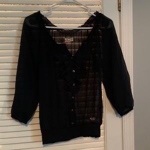 Hollister long sleeve blouse